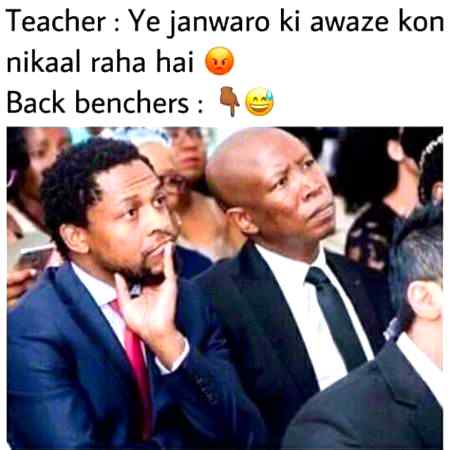 Backbenchers be like 😇
