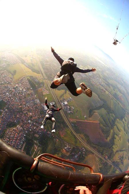 Sky diving____even though im terrified i need to try this at some point in my life.