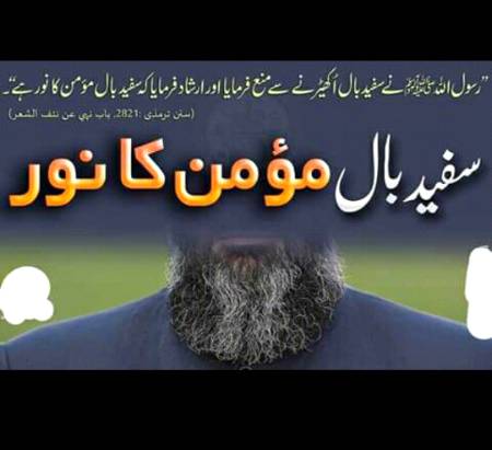 سفید بال مومن کا نور