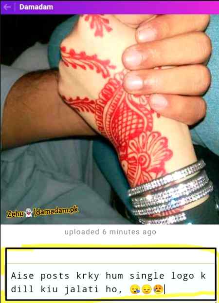 Yar kuch to khyal kro SINGLE logo ka🙄😒🥀