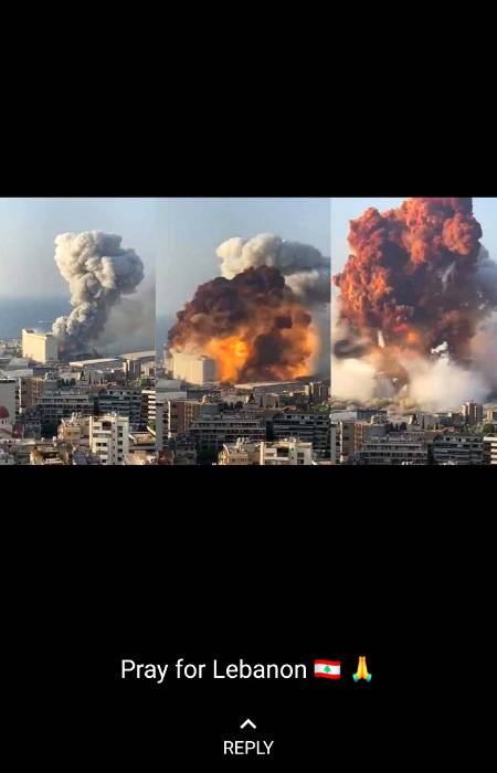 Pray for Lebanon