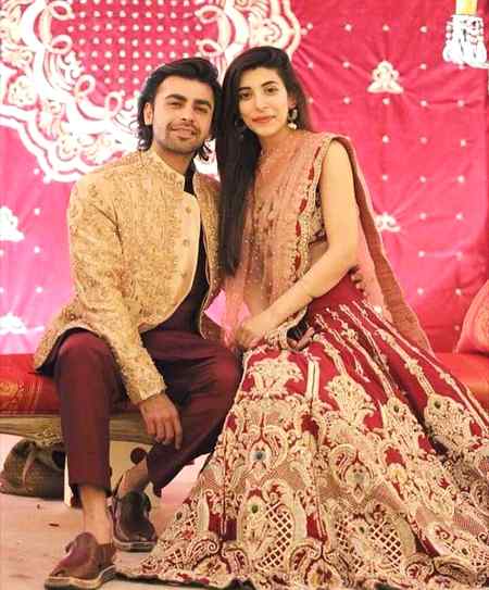 Beautiful couple farhan saeed and urwa hucane