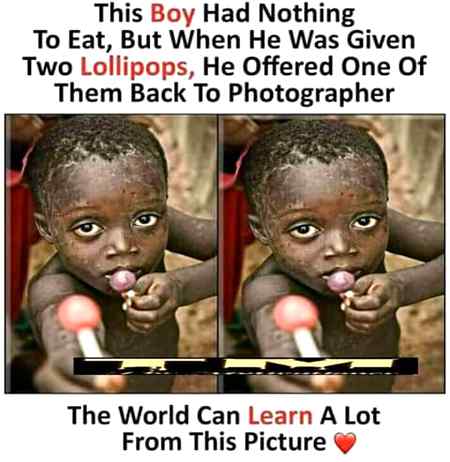 You need guts and a good heart not money for genorosity .❤❤👍