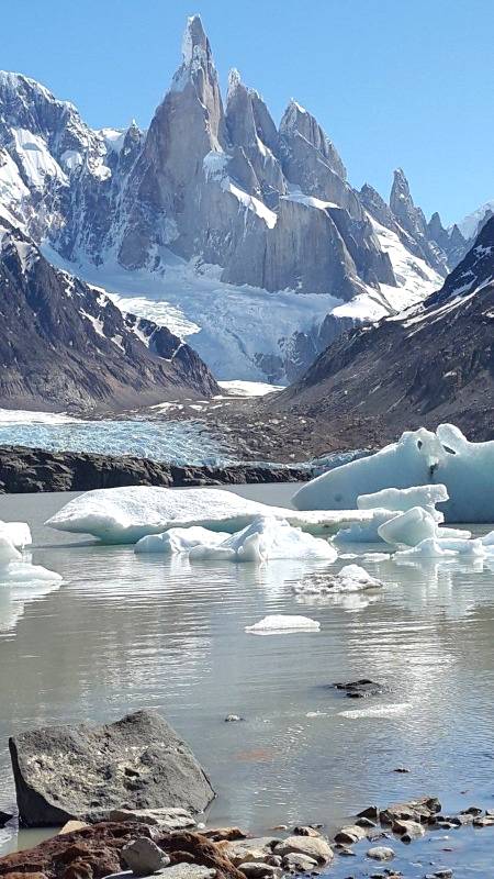Glacier laguna terro trail ,, Argentina