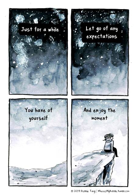 Just for a while