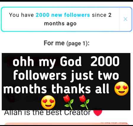 Bandle of Thankss followers..😍😍😍