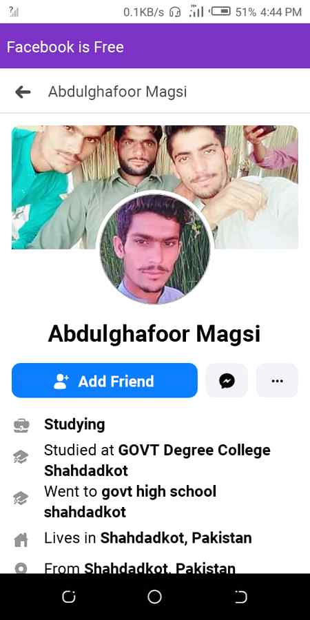 This my Facebook I'd fRiEnDs.