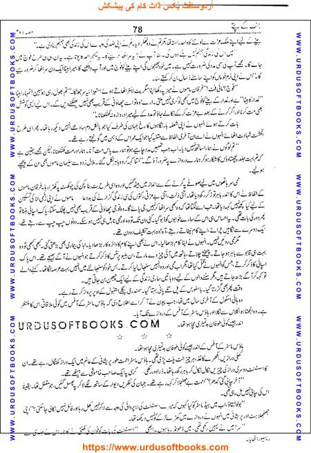 Title = Jannat kay patay.
Writer = Nimra Ahmed.
Part = 2
Page = 78