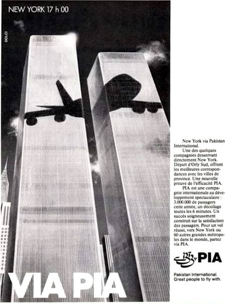 A-1979 Pakistan airplane advertisement