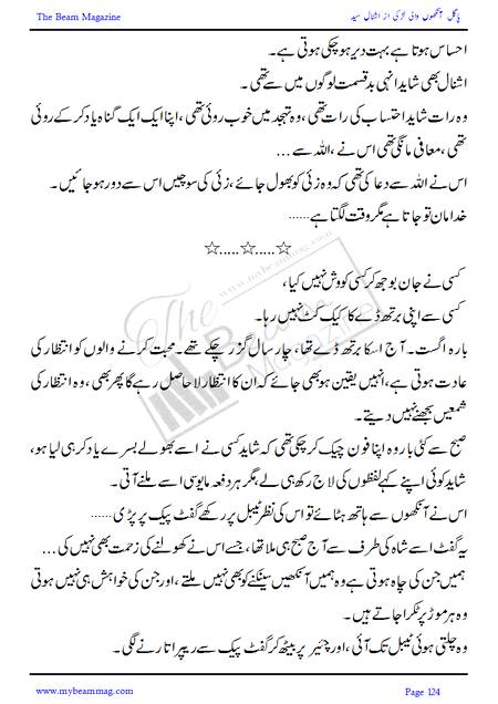 Title = "Pagal Ankho Wali Larki"
Page = 124