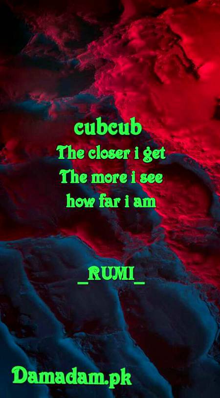 Rumi's words