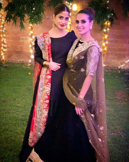 Sajal Ali and iqra aziz...