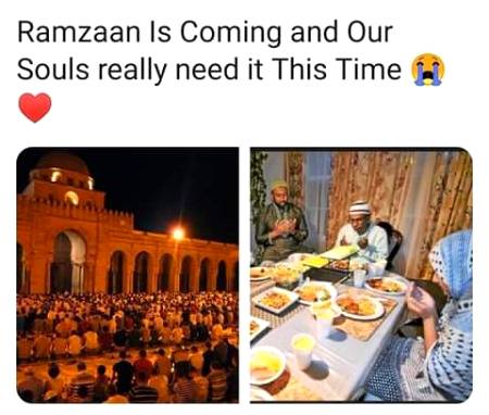 Ramadan is coming