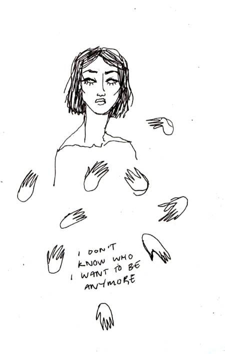 Maybe I've never known. I've only ever been who people wanted me to be. Who they (needed)me to be. But someday I'll learn to be ME.