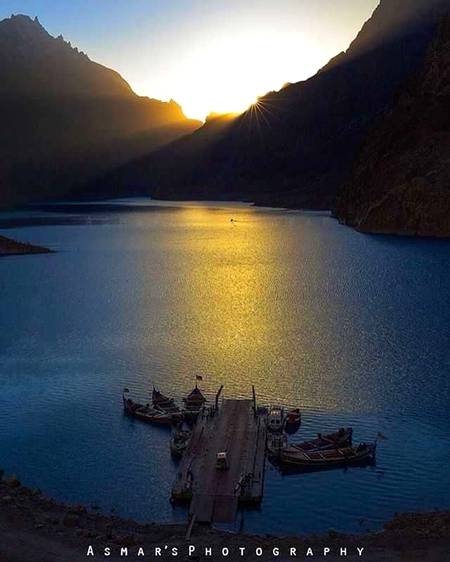 Amazing sunrise view in skardu Pakistan 🔥