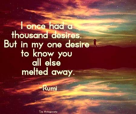 RUMI'S WORDS