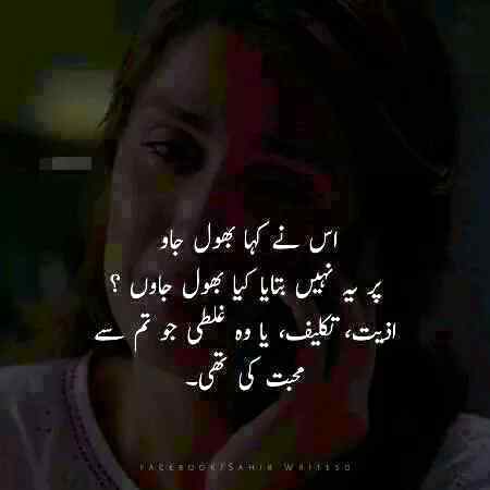 محبت نہیں نظر بد کہو صاحب جس کو لگتی ہے برباد کر دیتی ہے💔💘