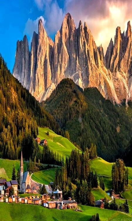 Dolomite lake,Italy