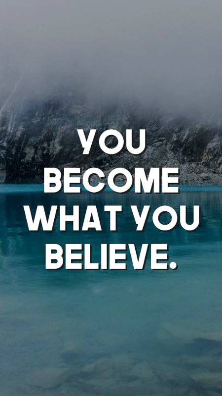 You'll become..