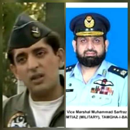 Fl.Lt Mohsin (Muhammad  Sarfraz)  from famous PTV Drama " SHAHPAR "  got promoted as  Air Vice Marshal today, Heartiest Congratulations Sir...