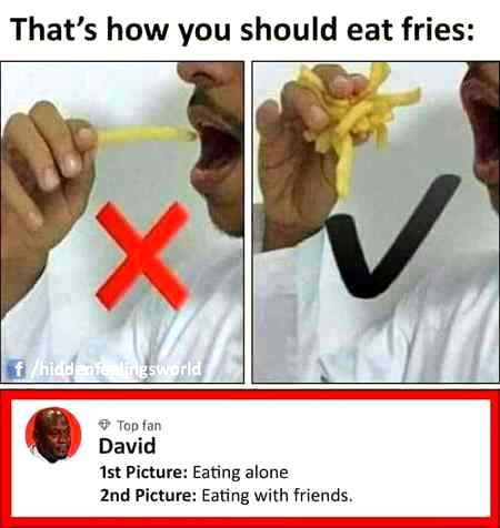 The right way ..