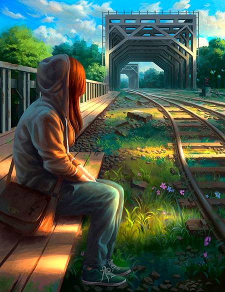 وہم سا لاحق ہے
وہ بھی مجھ بن اداس ہوگا🥀