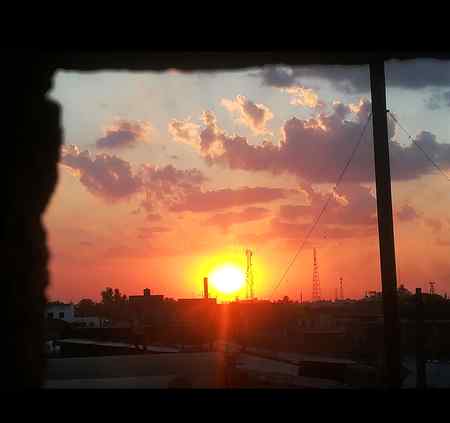 Sunset 🌇 click by me 📸❤️