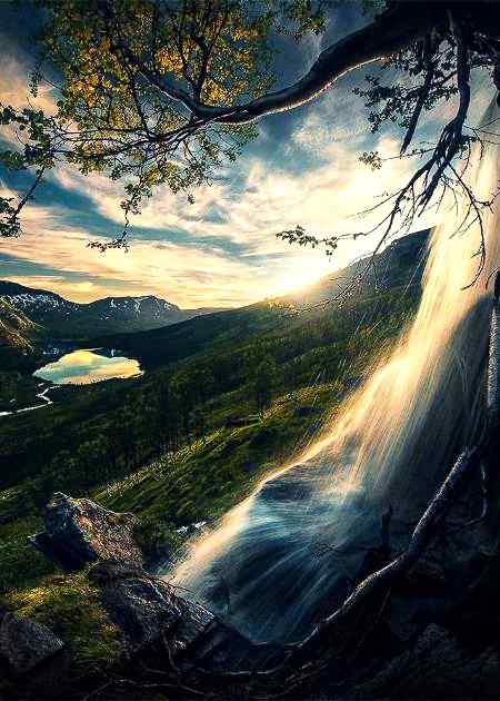 Beautifu pic of sunrise on northern Norway 🔥