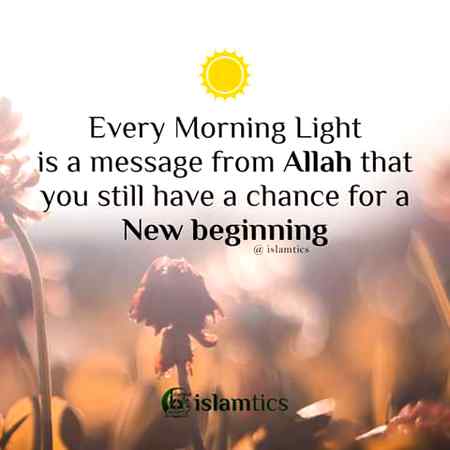 Try to start it with FAJAR and enlightened with recitation of QURAN.❤💞💕