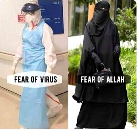 Fear Allah not viruse