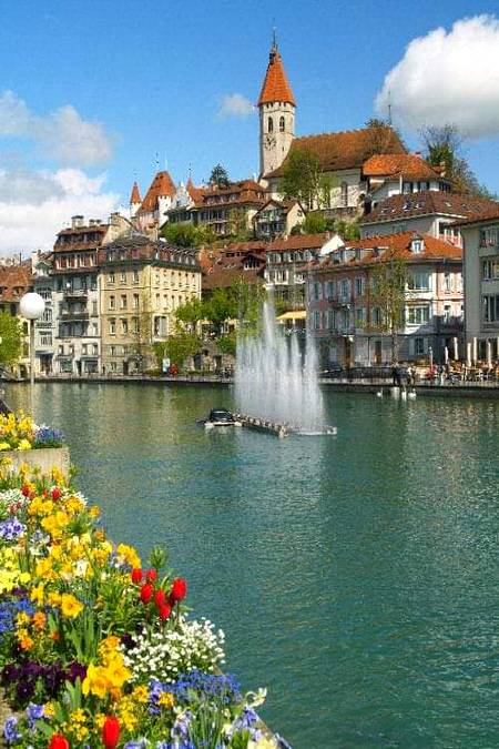 Lake Thun, Switzerland.
