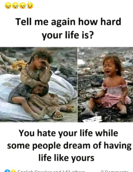 Tell me about life...