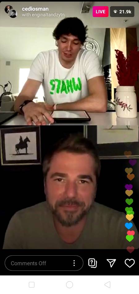 Enginaltandzytn is now live on insta....