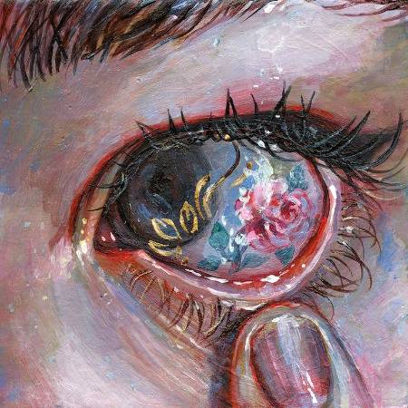 Canvas art.
