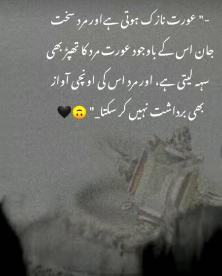 😣😣Khir kis bat ka ghurur h hm mrdo me.💔🤐🙏orat ko b to haq h Islam ny B diya h..