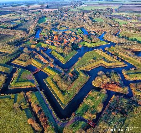 Fort Bourtange Groningen Netherlands