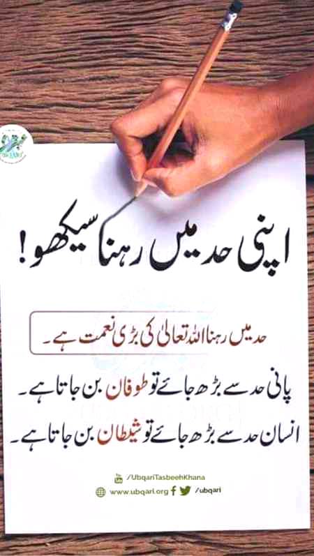 بیشک حد مین رہین 
جو بھی ہو