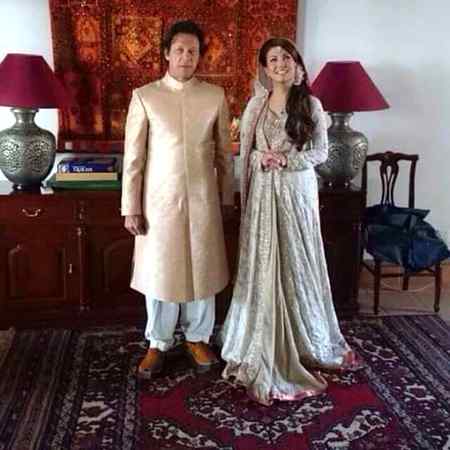 🍁Wediing pic imran khan and bbc weather news repoter reham khan🍁