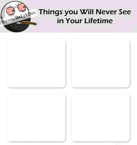 You'll never see then what's the point of seeing