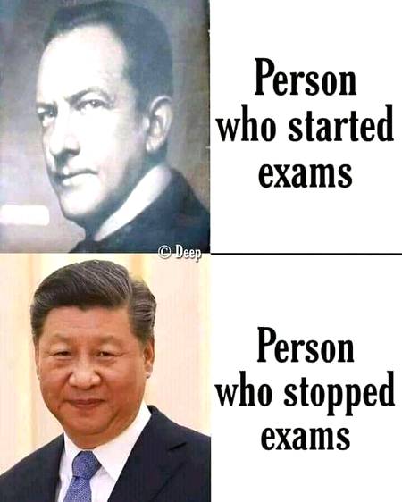 The Person who stop Exams