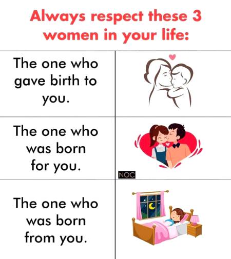 Always respect....