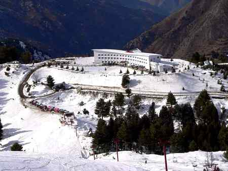 Malam Jabba in winter season