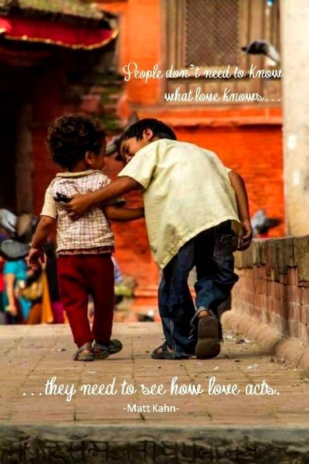 How love acts...🖤