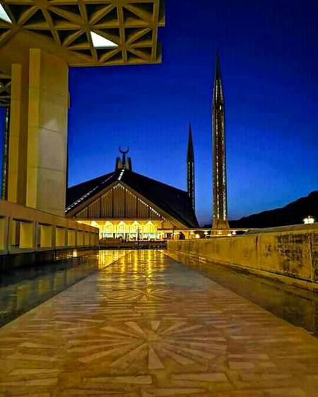 The View Faisal Masjid❤
