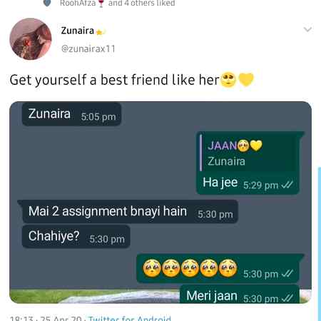 Mujy a c frnd kbi ni mili jis ka sat ma acha kro wahi bora krta hai☺️