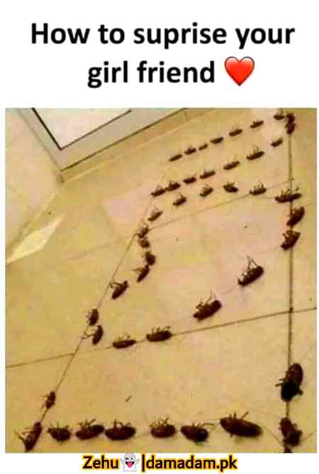 That's how to surprise 😲 yoir and girlfriend 🤐