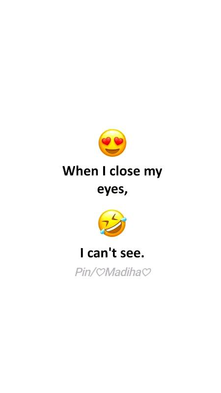 I can't see, and you??