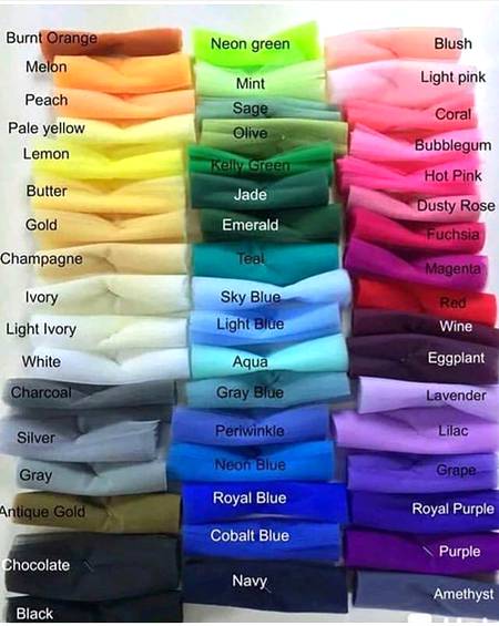 Colours...