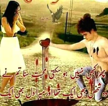 بچھڑا تو دوستی کے اثاثے بھی بٹ گئے
شہرت وہ لے گیا مجھے رسوائی دے گیا