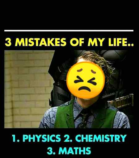 Three mistakes...